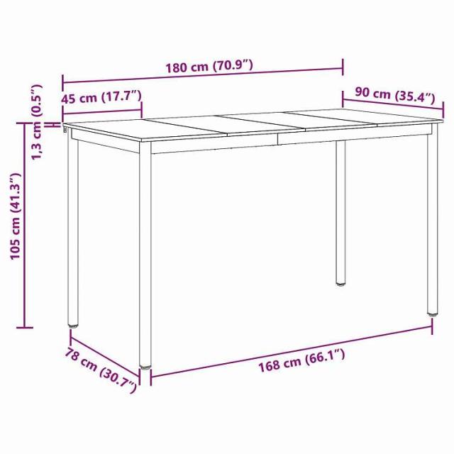 vidaXL スタンディングバー テーブル エンジニアリングウッド 家具 テーブル キッチン・ダイニングルームテーブル(代引不可)【送料無料】_10