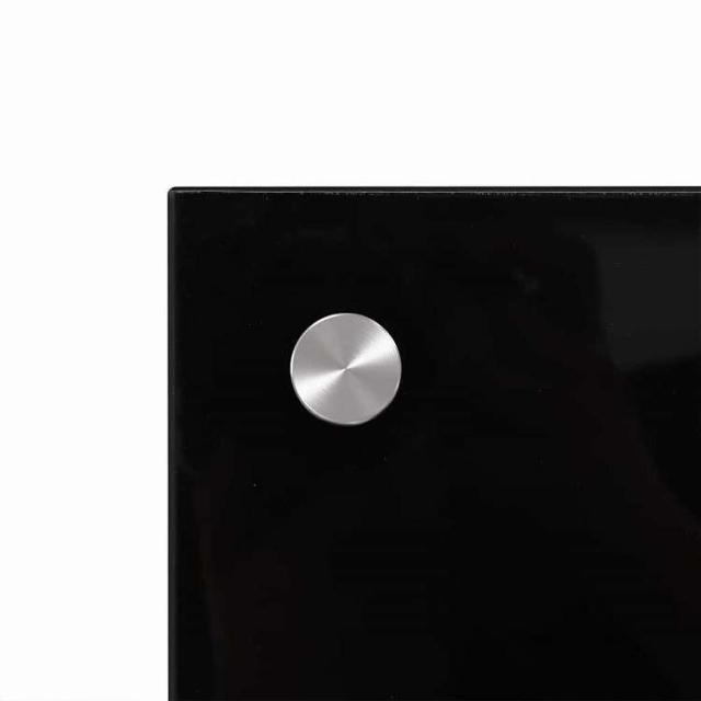 vidaXL キッチンスプラッシュバック 2 pcs ブラック 90 x 50 cm 強化ガラス ホーム&amp;ガーデン キッチン&amp;ダイニング キッチンツール&amp;調理器具(代引不可)【送料無料】_4
