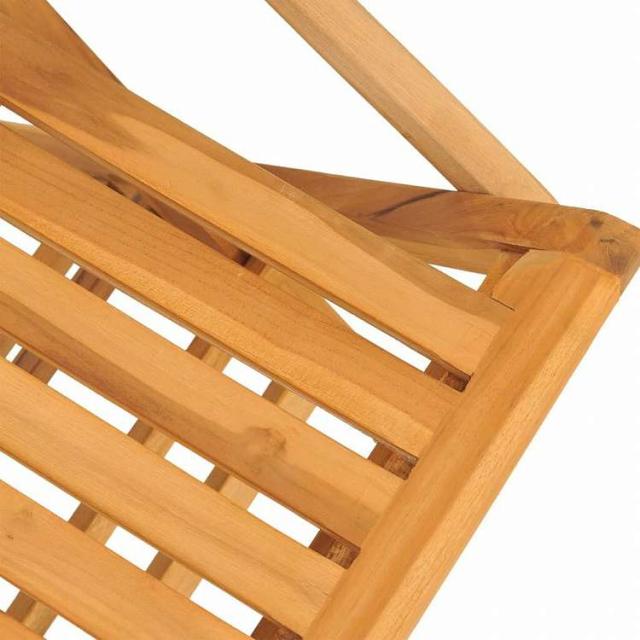 vidaXL 折りたたみガーデンチェア 4点 61x67x90 cm チーク無垢材家具 アウトドア家具 屋外椅子 アウトドアベンチチェア(代引不可)【送料無料】_3