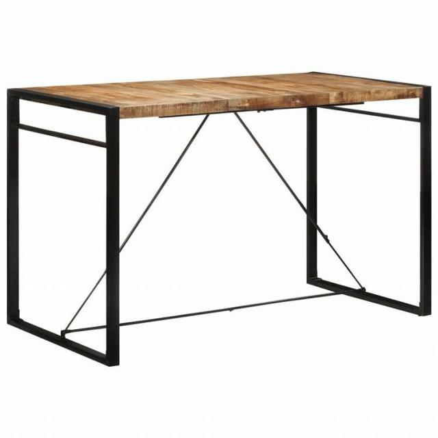 vidaXL バーテーブル 175x90x110 cm 無垢材 ラフ マンゴーウッド家具 テーブル キッチン・ダイニングルームテーブル(代引不可)【送料無料】
