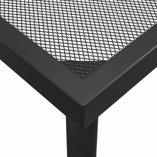 vidaXL ガーデンテーブル アントラシート 200x100x72 cm スチールメッシュ家具 アウトドア家具 アウトドアテーブル(代引不可)【送料無料】_5