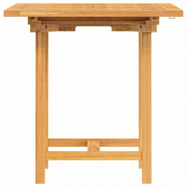 vidaXL 伸長式ガーデンテーブル 110-160x80x75cm チーク無垢材家具 アウトドア家具 アウトドアテーブル(代引不可)【送料無料】_5