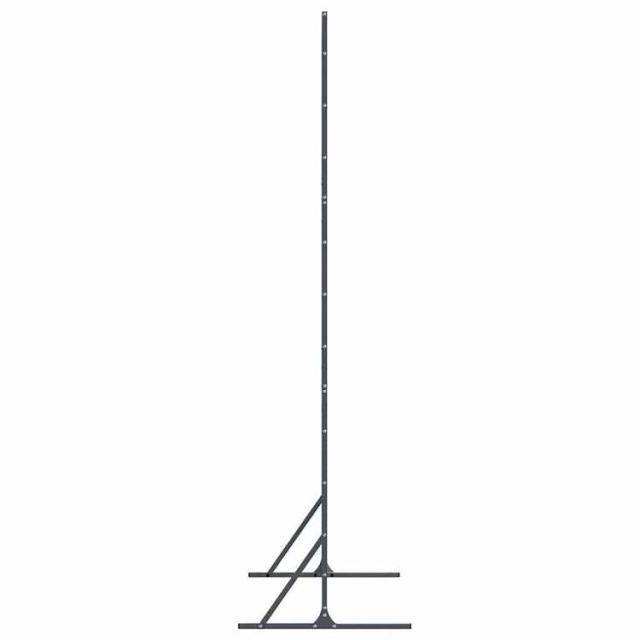 vidaXL プライバシースクリーン アンスラサイト 100 x 50 x 180 cm スチール ハードウェア フェンス&バリア フェンスパネル(代引不可)【送料無料】_4
