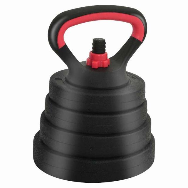 vidaXL 2-in-1 ダンベルバーベルセット 30kg 黒と赤 121 x 19.5 x 19.5 cm セメントと鉄砂 スポーツグッズ エクササイズ&フィットネス ウエイトリフティング フリーウェイト(代引不可)【送料無料】_4