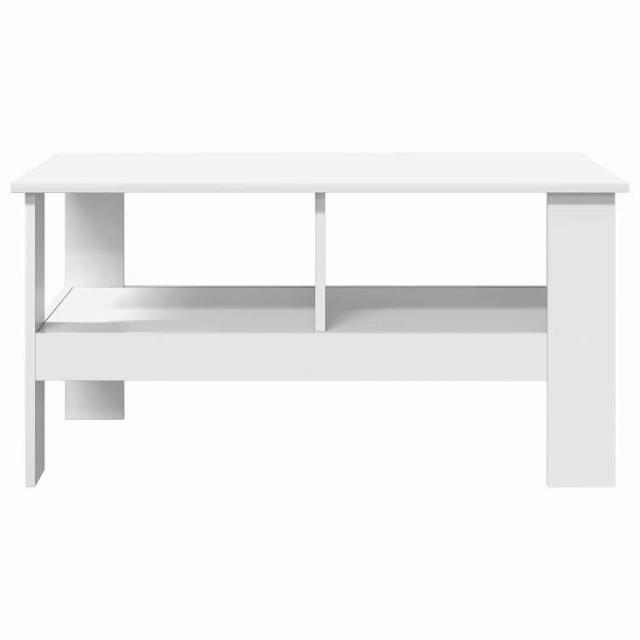 vidaXL コーヒーテーブル ホワイト 90 x 50 x 45 cm エンジニアリングウッド 家具 テーブル アクセントテーブル コーヒーテーブル(代引不可)【送料無料】_4