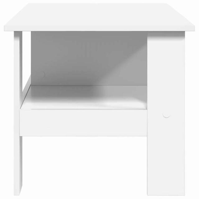 vidaXL コーヒーテーブル ホワイト 90 x 50 x 45 cm エンジニアリングウッド 家具 テーブル アクセントテーブル コーヒーテーブル(代引不可)【送料無料】_5