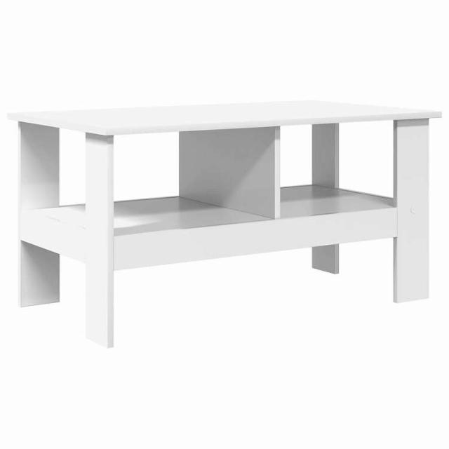vidaXL コーヒーテーブル ホワイト 90 x 50 x 45 cm エンジニアリングウッド 家具 テーブル アクセントテーブル コーヒーテーブル(代引不可)【送料無料】_6