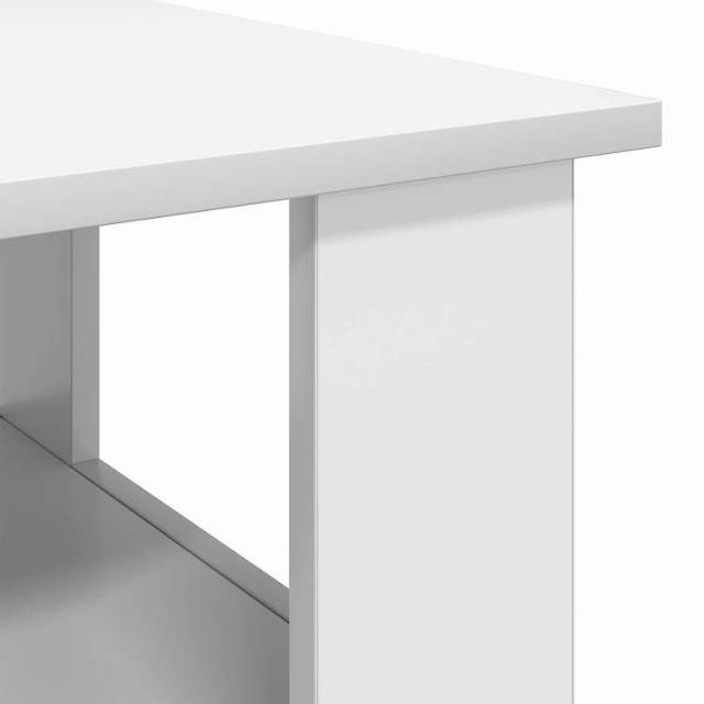 vidaXL コーヒーテーブル ホワイト 90 x 50 x 45 cm エンジニアリングウッド 家具 テーブル アクセントテーブル コーヒーテーブル(代引不可)【送料無料】_7