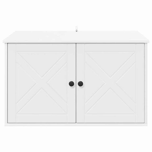 vidaXL キャットハウス ホワイト 85 x 55 x 50.5 cm エンジニアリングウッド 動物&ペット用品 ペット用品 猫用品 猫用家具(代引不可)【送料無料】_6