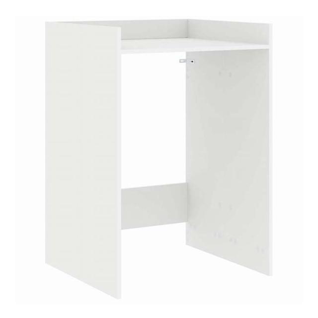 vidaXL 洗濯機キャビネット ストレージ付き ホワイト 67.5 x 62 x 97 cm エンジニアリングウッド 家具 キャビネット&amp;収納(代引不可)【送料無料】