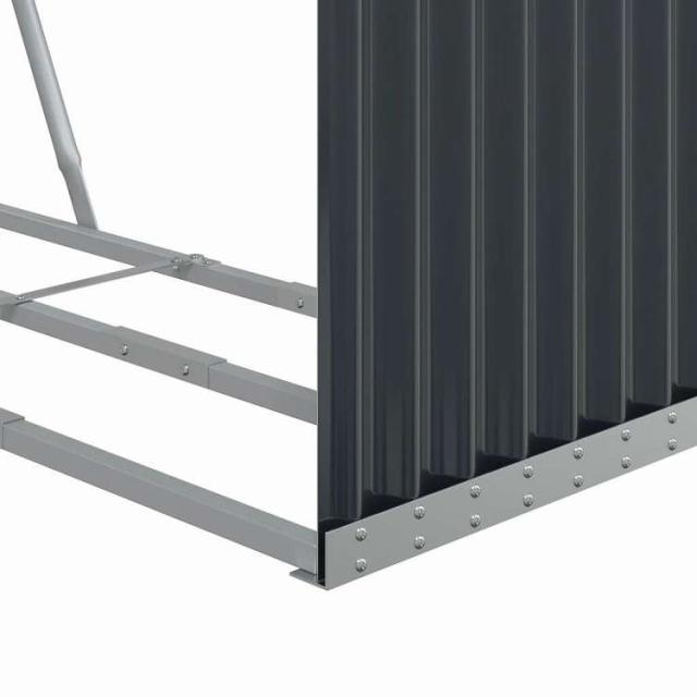 vidaXL ログホルダー アンスラサイト 120x45x140 cm 亜鉛メッキ鋼 ホーム&ガーデン 暖炉・木製ストーブ用品 丸太ラック・キャリーバッグ(代引不可)【送料無料】_6