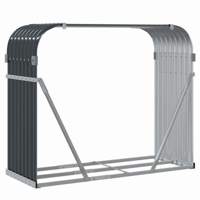 vidaXL ログホルダー アンスラサイト 120x45x100 cm 亜鉛メッキ鋼 ホーム&ガーデン 暖炉・木製ストーブ用品 丸太ラック・キャリーバッグ(代引不可)【送料無料】_5