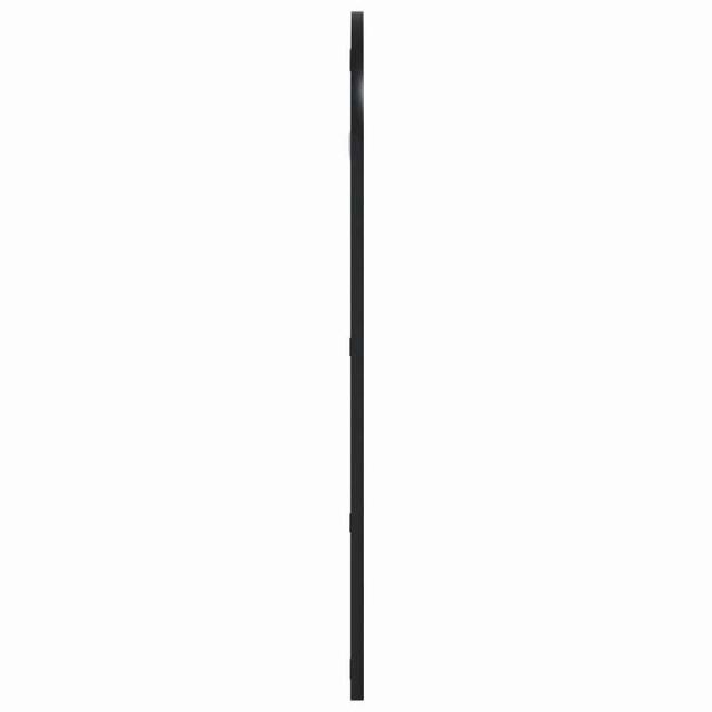 vidaXL ウォールミラー ブラック 40x80 cm アーチアイアン ホーム&ガーデン デコレーション 鏡(代引不可)【送料無料】