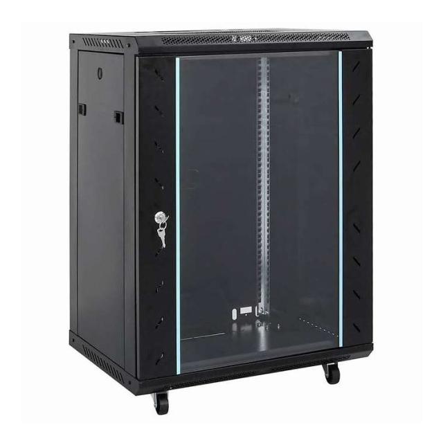 vidaXL 15U ネットワークキャビネット スイベル脚付き 19インチ IP20 60x45x86 cm 電子機器 電化機器用アクセサリ パソコンコンポーネント ストレージデバイス ネットワーク収納システム(代引不可)【送料無料】