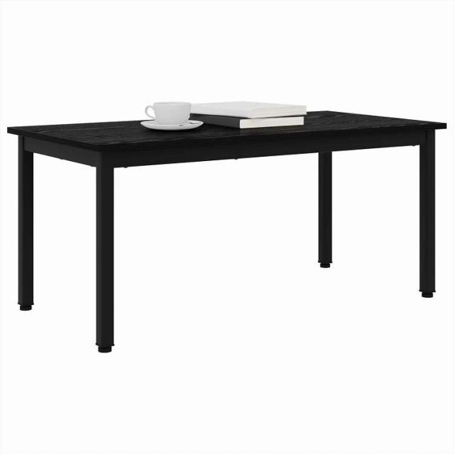 vidaXL コーヒーテーブル ブラックオーク 100 x 50 x 45 cm エンジニアリングウッド 家具 テーブル アクセントテーブル コーヒーテーブル(代引不可)【送料無料】_2