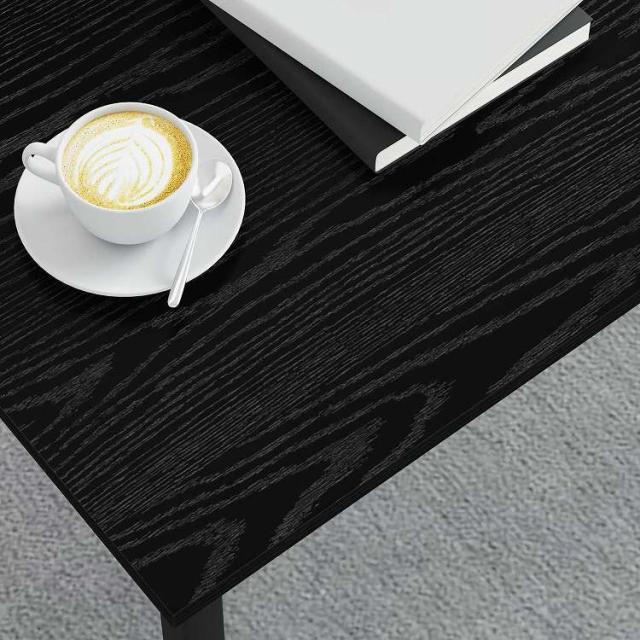 vidaXL コーヒーテーブル ブラックオーク 100 x 50 x 45 cm エンジニアリングウッド 家具 テーブル アクセントテーブル コーヒーテーブル(代引不可)【送料無料】_3