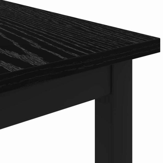 vidaXL コーヒーテーブル ブラックオーク 100 x 50 x 45 cm エンジニアリングウッド 家具 テーブル アクセントテーブル コーヒーテーブル(代引不可)【送料無料】_6