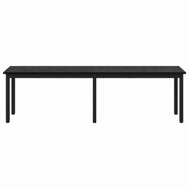 vidaXL ベンチ ブラックオーク 160 x 35 x 45 cm エンジニアリングウッド 家具 ベンチ(代引不可)【送料無料】_4