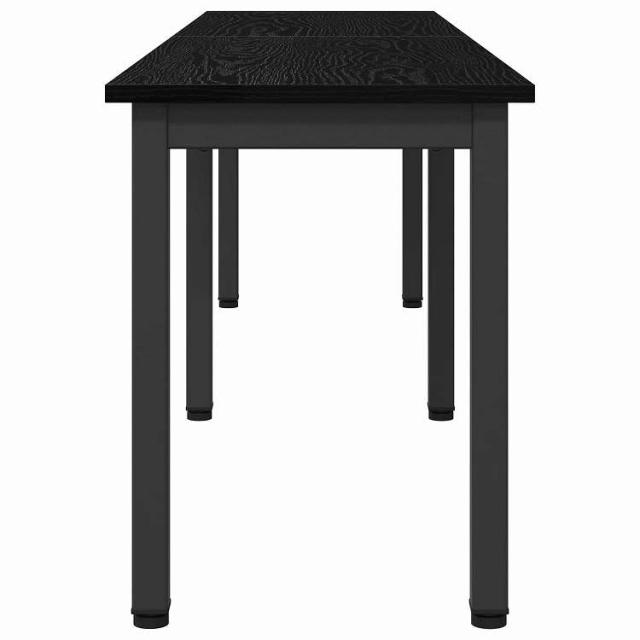 vidaXL ベンチ ブラックオーク 160 x 35 x 45 cm エンジニアリングウッド 家具 ベンチ(代引不可)【送料無料】_5