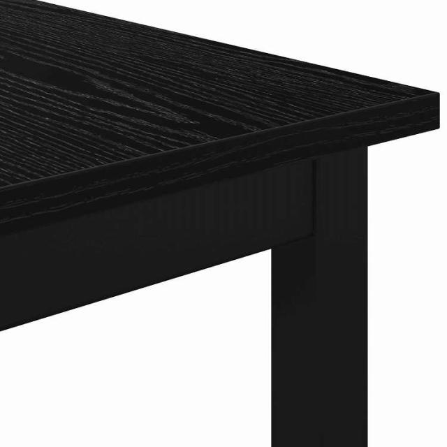 vidaXL ベンチ ブラックオーク 160 x 35 x 45 cm エンジニアリングウッド 家具 ベンチ(代引不可)【送料無料】_6