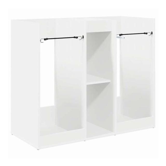 vidaXL ゴルフキャビネット 無地 ホワイト 102 x 45 x 85.5 cm スポーツグッズ アウトドアレクリエーション ゴルフ ゴルフバッグアクセサリ(代引不可)【送料無料】