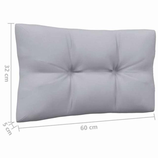 vidaXL ガーデンコーナーソファ グレークッション付き 無垢材パイン材 家具 アウトドア家具 屋外椅子 屋外用組み合わせソファセット(代引不可)【送料無料】_7