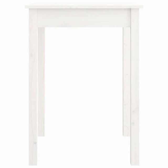 vidaXL ダイニングテーブル ホワイト 55x55x75 cm 無垢材 パイン材 家具 テーブル キッチン・ダイニングルームテーブル(代引不可)【送料無料】_2