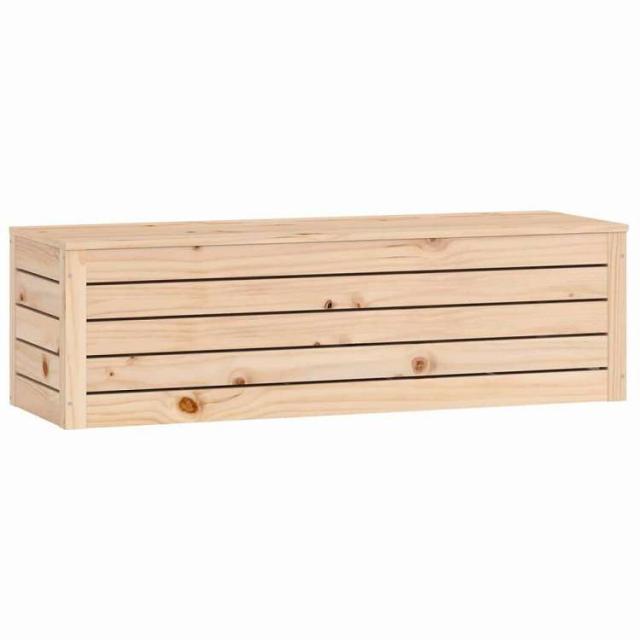 vidaXL 収納ボックス 109x36.5x33 cm 無垢材 パイン材 家具 キャビネット&amp;収納(代引不可)【送料無料】_4