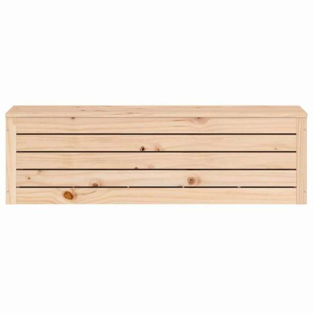 vidaXL 収納ボックス 109x36.5x33 cm 無垢材 パイン材 家具 キャビネット&amp;収納(代引不可)【送料無料】_5