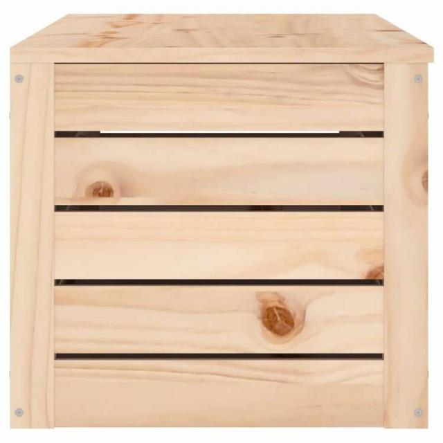 vidaXL 収納ボックス 109x36.5x33 cm 無垢材 パイン材 家具 キャビネット&amp;収納(代引不可)【送料無料】_6