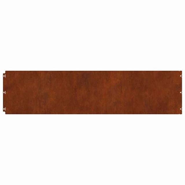 vidaXL 芝生エッジング 20個入り 25x103 cm フレキシブル耐候性スチール ハードウェア フェンス&バリア 庭小道・縁(代引不可)【送料無料】_3