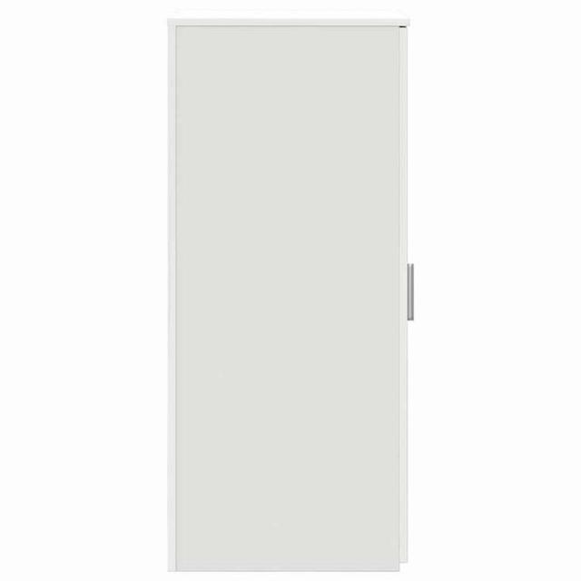 vidaXL 収納キャビネット ホワイト 40x45x103,5 cm エンジニアードウッド 家具 キャビネット&amp;収納 収納キャビネット・ロッカー(代引不可)【送料無料】_5