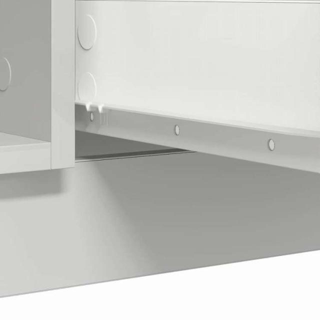 vidaXL 引き出し付きサイドボード ホワイト 100.5x35x76 cm エンジニアードウッド 家具 キャビネット&amp;収納 サイドボード(代引不可)【送料無料】_10