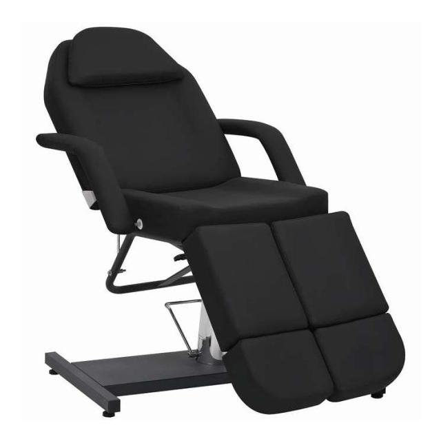 vidaXL ビューティートリートメントチェア フェイクレザー ブラック 180x62x78 cm ヘルス&amp;ビューティー パーソナルケア マッサージ・リラクゼーション マッサージチェア(代引不可)【送料無料】