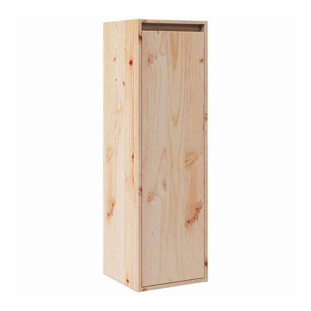 vidaXL ウォールキャビネット 30x30x100 cm 無垢パイン材 家具 棚 壁面収納棚・壁面ラック(代引不可)【送料無料】 9,122円