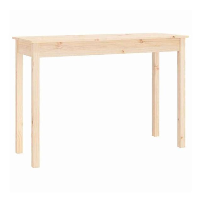 vidaXL コンソールテーブル 110x40x75 cm 無垢材 パイン材 家具 テーブル アクセントテーブル エンドテーブル(代引不可)【送料無料】