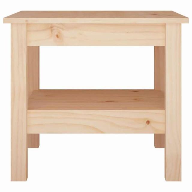 vidaXL コーヒーテーブル 45x45x40 cm 無垢材 パイン材 家具 テーブル アクセントテーブル コーヒーテーブル(代引不可)【送料無料】_2