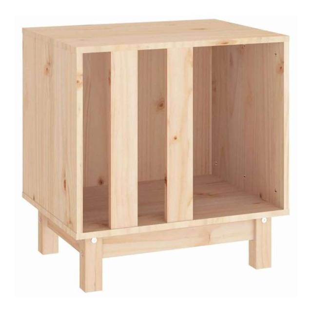 vidaXL ドッグハウス 50x40x52 cm 無垢材 パイン材 動物&ペット用品 ペット用品 犬用品 ドッグハウス(代引不可)【送料無料】
