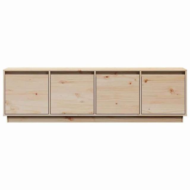 vidaXL テレビキャビネット 156x37x45 cm 無垢材 パイン材 家具 AVラック・テレビ台(代引不可)【送料無料】_3
