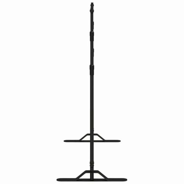 vidaXL バックドロップスタンド ブラック 254x243 cm スチール カメラ&amp;光化学機器 写真撮影 照明&amp;スタジオ スタジオスタンド・マウント(代引不可)【送料無料】_3