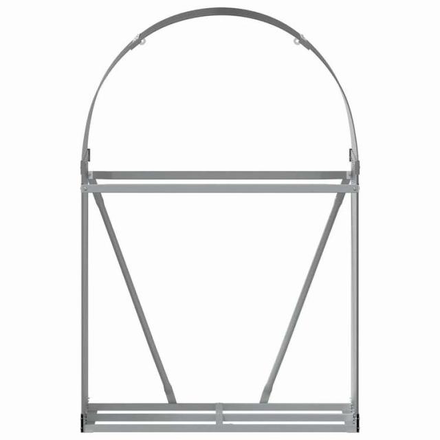 vidaXL ログホルダー アンスラサイト 80x45x120 cm 亜鉛メッキ鋼 ホーム&ガーデン 暖炉・木製ストーブ用品 丸太ラック・キャリーバッグ(代引不可)【送料無料】_3