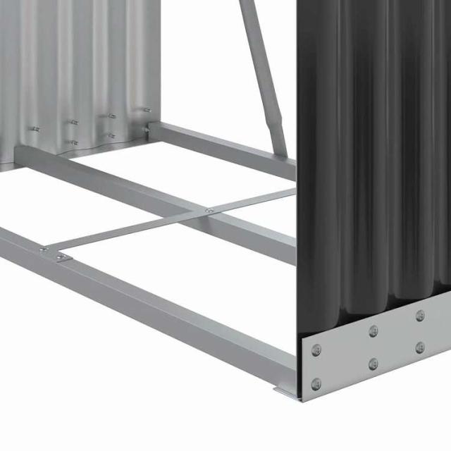 vidaXL ログホルダー アンスラサイト 80x45x120 cm 亜鉛メッキ鋼 ホーム&ガーデン 暖炉・木製ストーブ用品 丸太ラック・キャリーバッグ(代引不可)【送料無料】_6