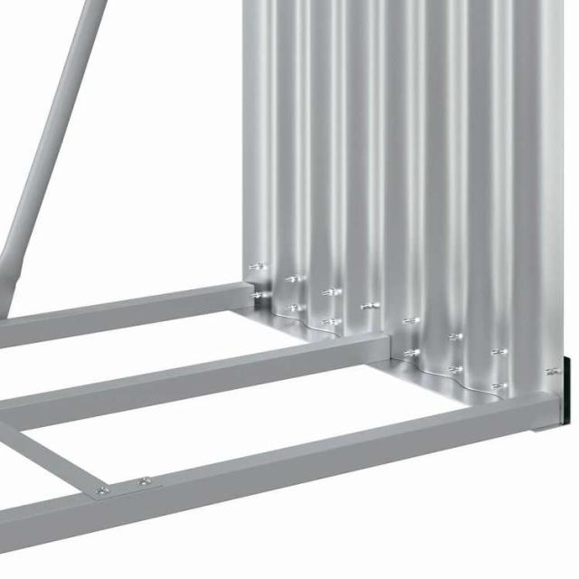 vidaXL ログホルダー アンスラサイト 80x45x120 cm 亜鉛メッキ鋼 ホーム&ガーデン 暖炉・木製ストーブ用品 丸太ラック・キャリーバッグ(代引不可)【送料無料】_7