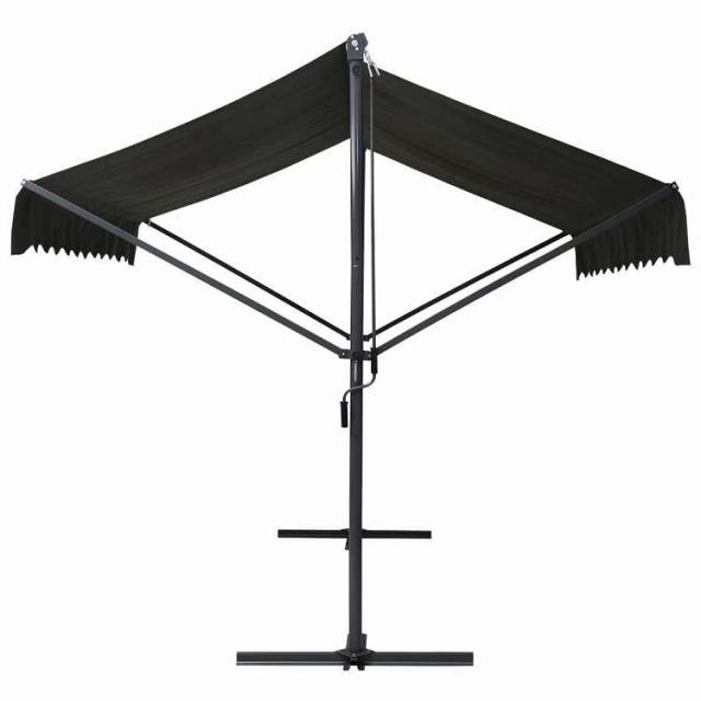 vidaXL 自立型オーニング 300×300cm アントラシート ホーム&ガーデン 芝&ガーデン アウトドアリビング 屋外用傘・サンシェード(代引不可)【送料無料】_2