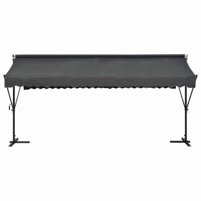 vidaXL 自立型オーニング 500×300cm アントラシート ホーム&ガーデン 芝&ガーデン アウトドアリビング 屋外用傘・サンシェード(代引不可)【送料無料】_2
