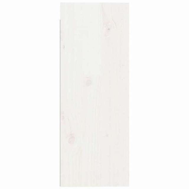 vidaXL ウォールキャビネット 2個 ホワイト 30x30x80 cm 無垢材 パイン材 家具 棚 壁面収納棚・壁面ラック(代引不可)【送料無料】_7