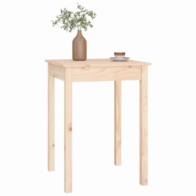 vidaXL ダイニングテーブル 55x55x75 cm 無垢材 パイン材 家具 テーブル キッチン・ダイニングルームテーブル(代引不可)【送料無料】_5