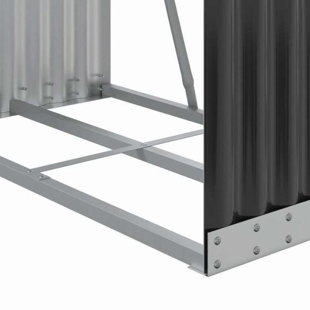 vidaXL ログホルダー アンスラサイト 80x45x190 cm 亜鉛メッキ鋼 ホーム&ガーデン 暖炉・木製ストーブ用品 丸太ラック・キャリーバッグ(代引不可)【送料無料】_6