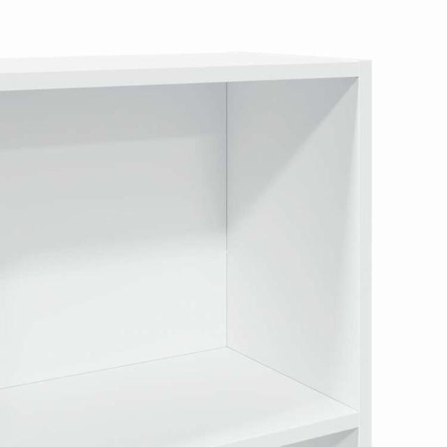 vidaXL ブックケース ホワイト 60x24x176 cm エンジニアードウッド 家具 棚 本棚・オープンラック(代引不可)【送料無料】_6