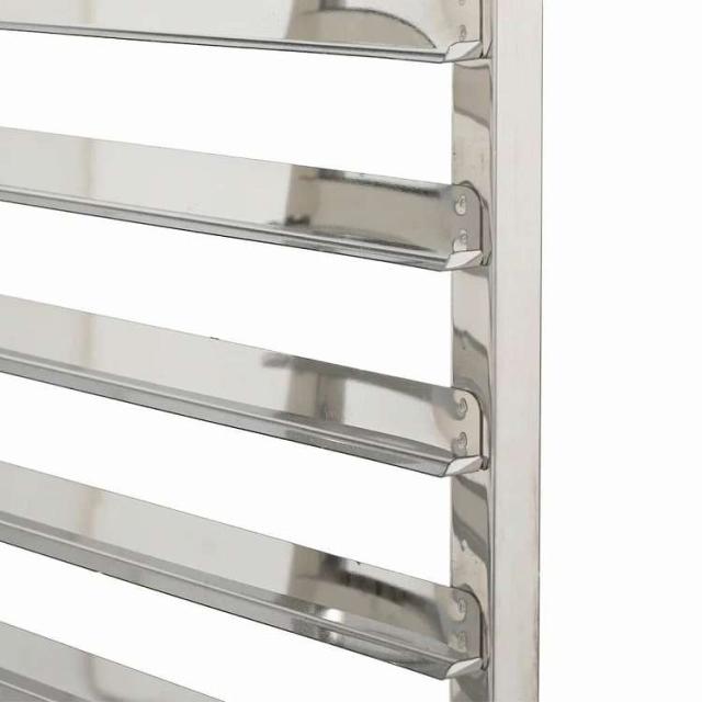 vidaXL トレイトロリー 6個のGNコンテナ付き 39x55x87 cm ステンレススチール 家具 トローリー キッチン・ダイニング トローリー(代引不可)【送料無料】_8
